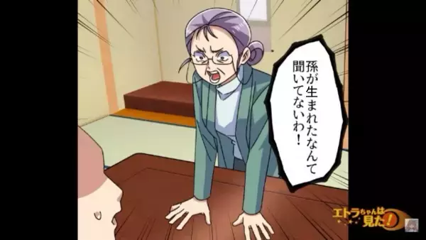 義両親と絶縁中…義母「孫が生まれたなんて聞いてないわ！」⇒私「孫…？」義両親の言葉に“違和感”？「あ…もしかして」