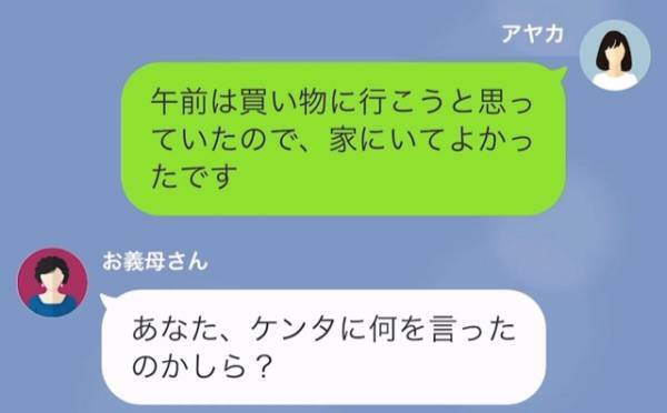 義母「孫ちゃんがいない！誘拐でもされたのかしら…」義実家で過ごしていたはずの息子…→次の瞬間、嫁から【衝撃の事実】を告げられ！？