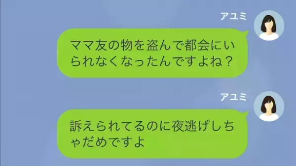 私『前の幼稚園でも物を盗んでいたんですね』人を陥れるママ友の”裏事情”が発覚！？⇒さらに…私『居場所教えておきましたよ』