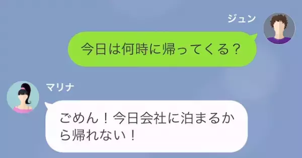 【”夕飯も寝室も”別々の夫婦】友人「奥さん毎日家帰ってきてる？」夫「最近話してないな」数時間後…→妻「今日会社に泊まる！」妻の行動に【違和感】が…！？