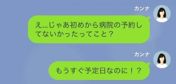 「病院の予約をしていないってコト…？」兄夫婦の家で“里帰り出産”を目論む義妹。嫁からの質問に…