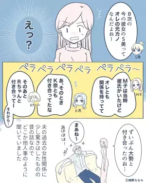 結婚式前夜、酔った夫が”過去の恋愛”を暴露！？翌日、結婚式の【招待客の面子】に絶句することに…→警戒すべき男性の特徴