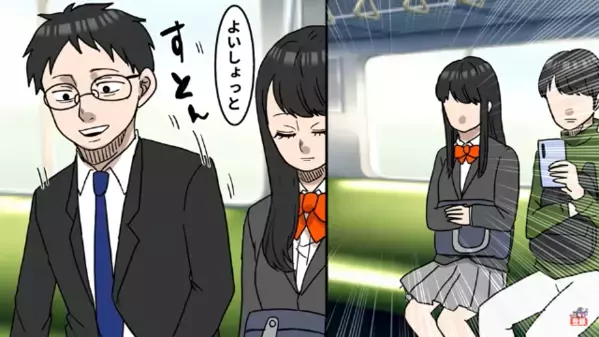電車で…「その席は俺の席だぞ！？」空いてる席を勝手に自分の席だと言い張る迷惑客。次の瞬間、男の行動に顔面蒼白に…