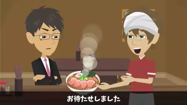 ラーメン屋で「この店、ビンボー臭ｗ」と暴言を吐く客。だが数日後、再来店でまさかの”号泣謝罪のワケ”は…
