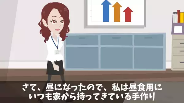 職場で…私の手作り弁当を”盗み食い”する同僚。だが後日、弁当に”アレ”を大量に入れたら同僚がパニックに…！？