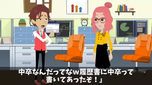 中卒を馬鹿にする上司「ここにいる資格なしw」部下「…では辞めます」だが翌月、取引先が一斉に撤退してしまったワケ