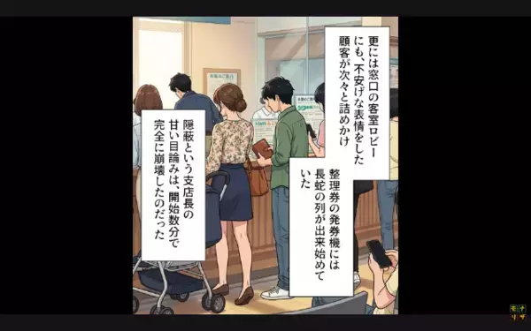 スマホ禁止を無視して”顧客情報”を流出させた銀行員。だが翌日「だってさぁw」出勤した銀行員の言い訳に社内は騒然！？