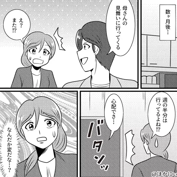 夫「母が入院した」嫁の給料から【200万円】振り込み。しかし数ヶ月後⇒義母「入院って…？」嫁「…えっ？」