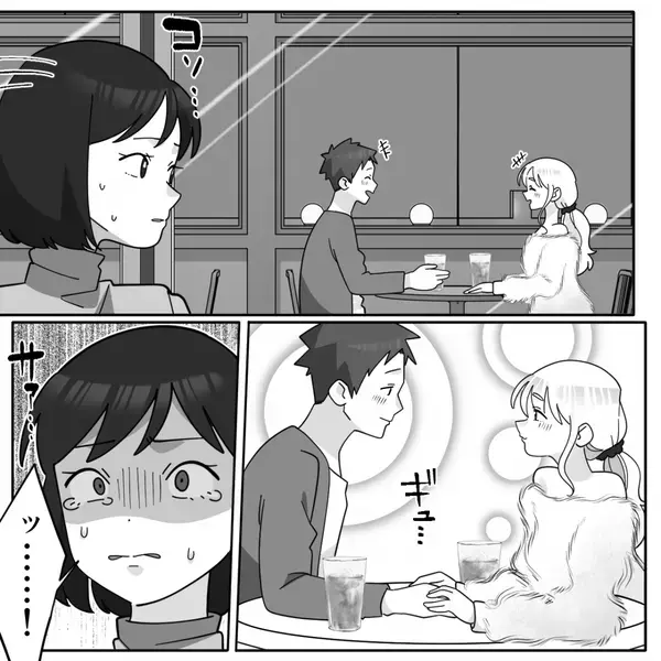 買い物中…突然“固まる”友人！？視線の先をたどると⇒「えッ…まさか…」私まで青ざめたワケ。