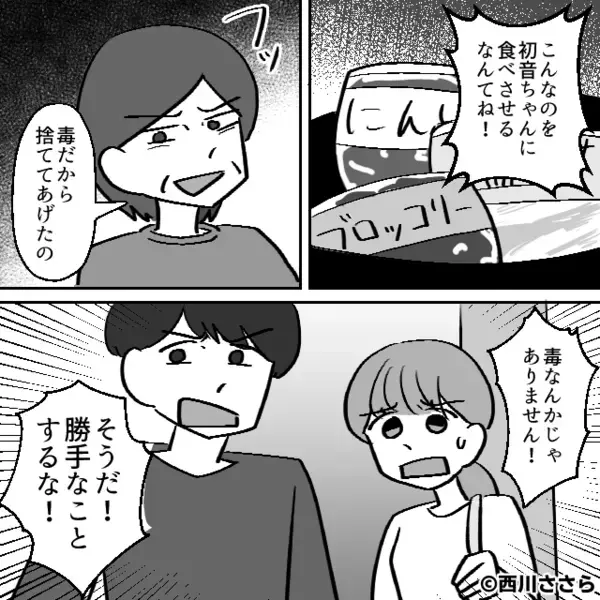 時短食品をゴミ箱に捨て…嫁を【毒親】扱いする義母！？しかし⇒「迷惑だ！俺たちには…」夫の方が限界だった話
