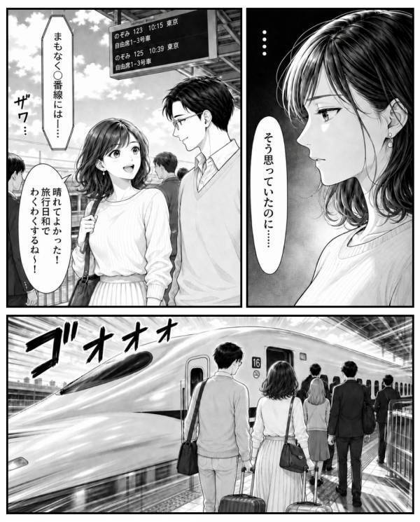 新幹線で…他人の《指定席》と知ってて居座る迷惑親子。だが直後「ま、待って…」予期せぬ形で天罰が下る！？