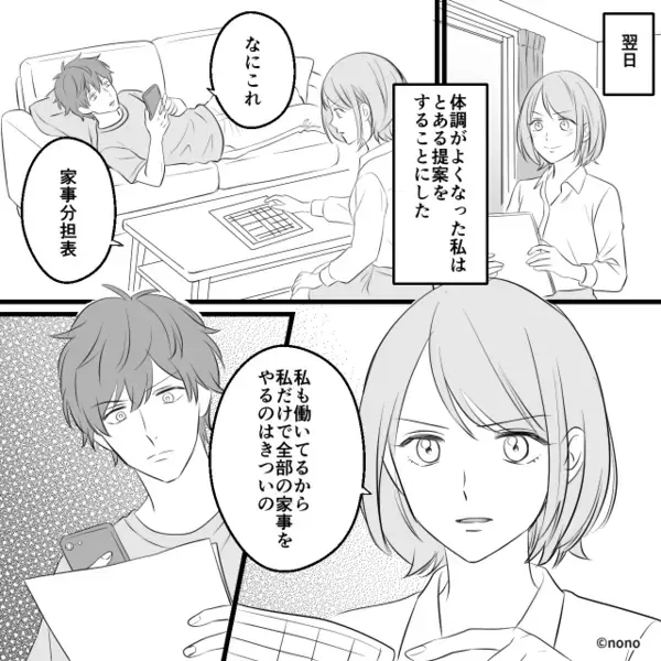 妻が作った【家事分担表】をビリビリに破いた夫「好きにしろよ」⇒妻が“好きにした”結果…地獄を見る羽目に！？