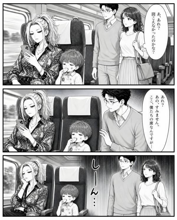 グリーン車で…“わざと”他人の席を占領する親子！？しかし直後⇒『スウッ…』私が動くと「行くよ！早く！」血相を変えたワケ