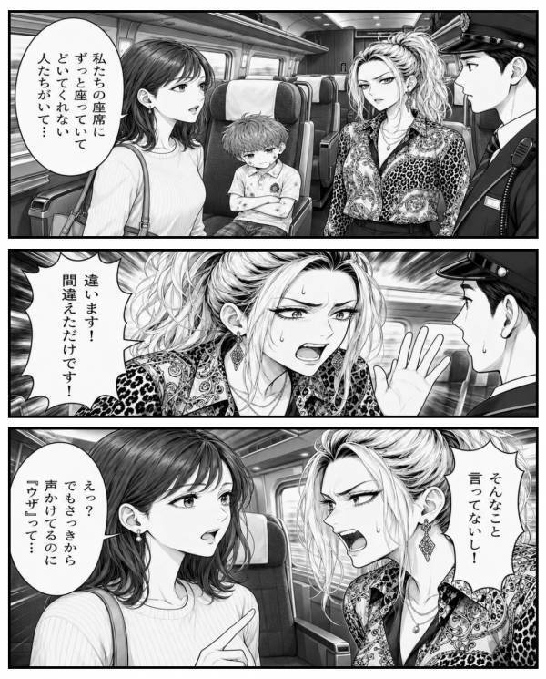 グリーン車で…“わざと”他人の席を占領する親子！？しかし直後⇒『スウッ…』私が動くと「行くよ！早く！」血相を変えたワケ