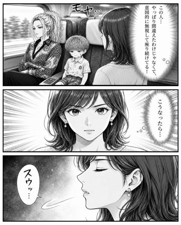 グリーン車で…“わざと”他人の席を占領する親子！？しかし直後⇒『スウッ…』私が動くと「行くよ！早く！」血相を変えたワケ