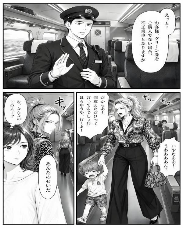 グリーン車で…“わざと”他人の席を占領する親子！？しかし直後⇒『スウッ…』私が動くと「行くよ！早く！」血相を変えたワケ
