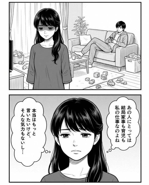 育休中なのに…「明日から出張w」突然”家を空ける”夫！？だが直後、タンスを見た妻が”違和感の正体”に気づき「なんで…」