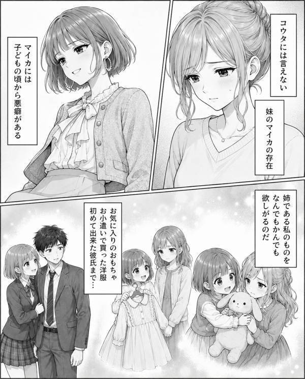 姉の婚約者と知りながら…”わざと奪う”ヤバ妹。だが5年後、姉と再会すると「…教えてあげる」語られた”真実”に絶句！？