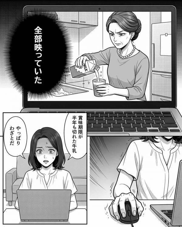 義母の手料理に喜び“写真を残す”嫁？しかし3日後⇒「やっぱりわざとだ」ゾッとする【理由】が隠れていた話