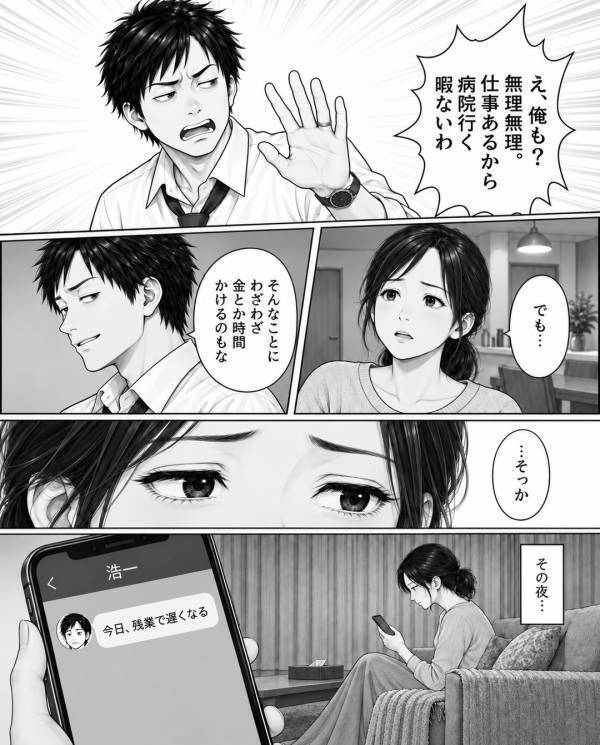 不妊を妻のせいにし、浮気する夫「お前が妊娠しないからw」だが10年後「…教えてあげる」再会した妻から告げられた真実とは