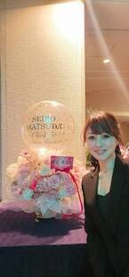 渡辺美奈代、松田聖子のディナーショーを訪れ贈った物を公開「素敵」「とても可愛い」の声