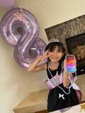 菊池瑠々、8歳を迎えた娘への誕生日プレゼント「色々賛否両論があると思います」