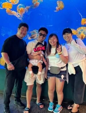 北斗晶、孫らとカナダの水族館を満喫「ジーは着いてすーちゃんに忘れられてて寂しそうだったけど」