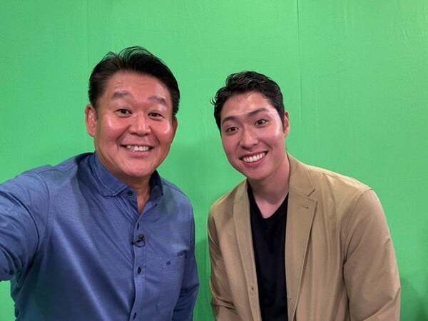花田虎上「ナイスガイでした！」五輪金メダリスト・萩野公介氏との共演を報告