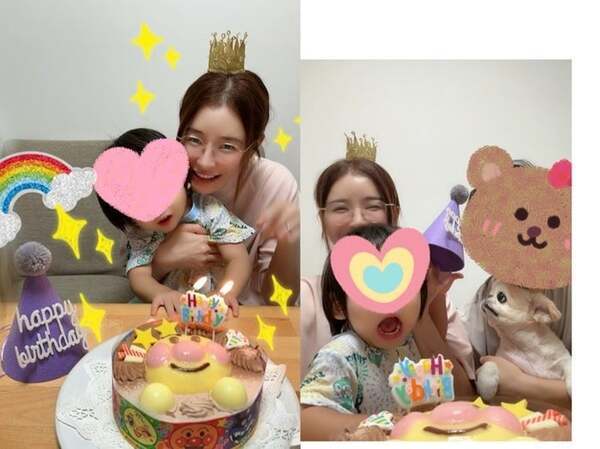 手島優、計画通りにいかなかった息子の誕生日祝い「これも良き思い出」