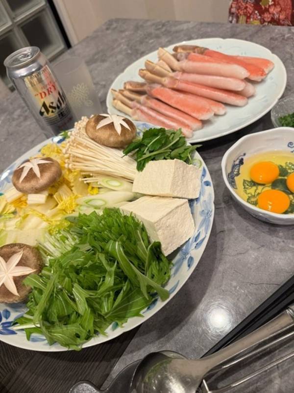 堀ちえみ、北海道物産展で購入した品を使った夕食「こうへいの大好物！」