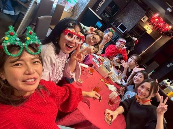 あいのり・桃、大人8人子ども9人でクリスマス会「本当開催できてよかったよかった」