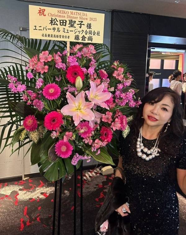 ハイヒール・モモコ、松田聖子のディナーショーを満喫「すごく幸せな時間でした」