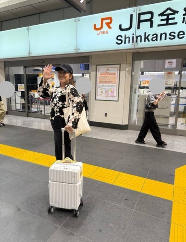 北斗晶、福岡から東京経由で大阪への大移動を報告「中々の距離を移動してるな〜」