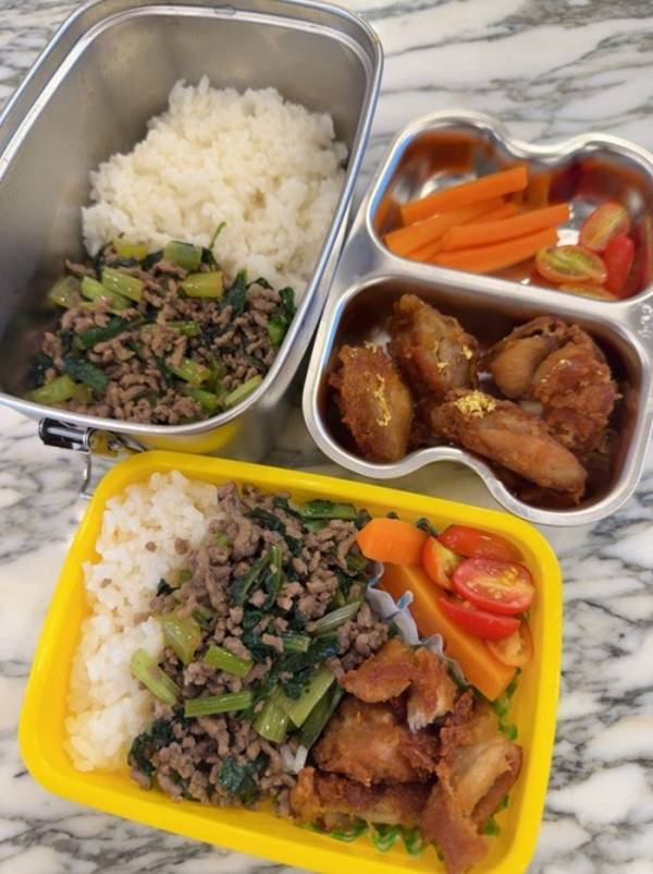 川崎希、長男に褒められ冷凍食品なしの弁当作り「全部手作りするのにハマり中」