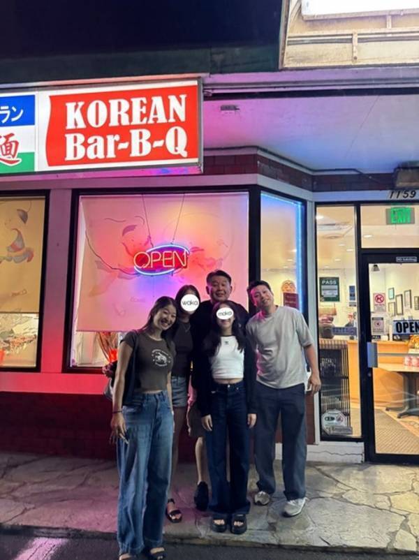 花田虎上の妻、家族旅行で訪れたハワイを満喫「のんびりチャージする一日」