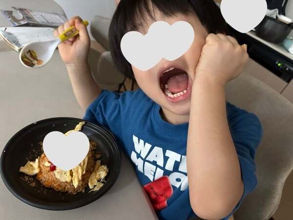 あいのり・桃、失敗した手料理を喜ぶ息子たちへ感謝「お店のようなオムライスじゃないのに喜んでくれてありがとう」