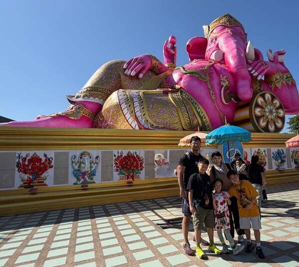 小原正子、家族でのタイ旅行中に食べた料理を絶賛「毎日食べたいくらいの味」