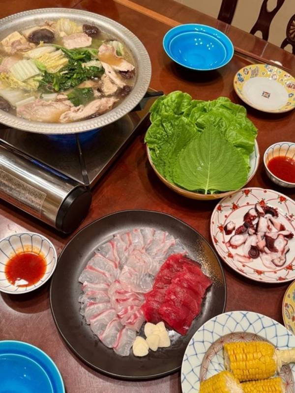 花田虎上の妻、夫からの外食の提案を断り手料理を堪能「久しぶりに自宅で過ごせた1日」