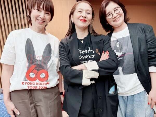 渡辺満里奈、石田ひかりと小泉今日子のライブを鑑賞し感激「誇りに思える先輩がいるってすごい」