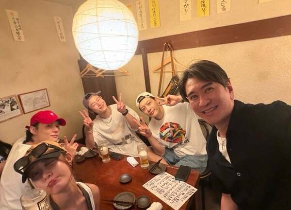 川崎麻世、王林やSE7ENらと稽古後に親睦会へ「俺はノンアルコール」