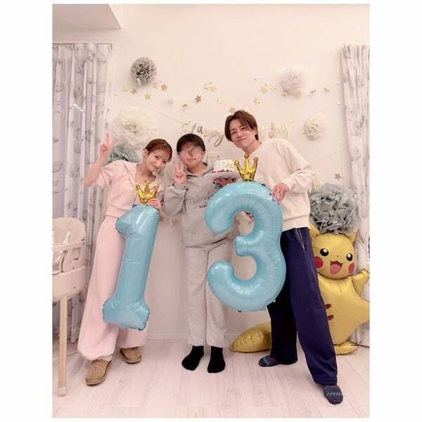 辻希美、13歳になった次男を祝福「元気に優しく育ってくれて」