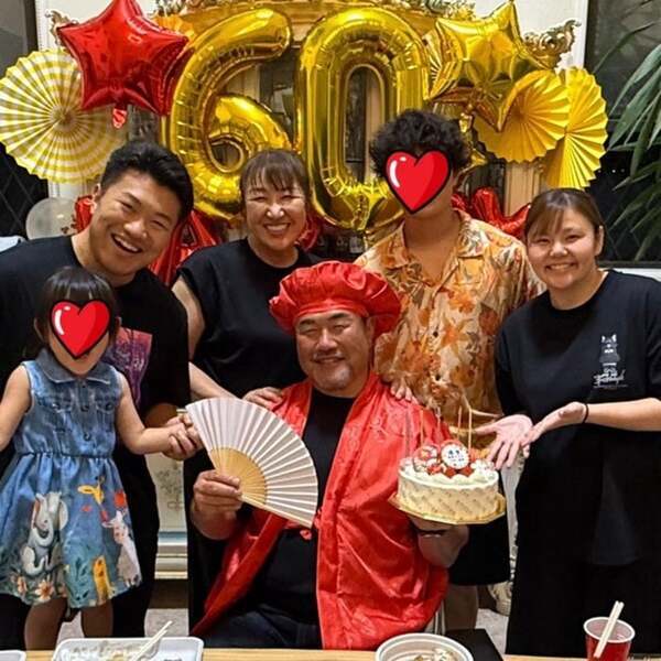 北斗晶、夫・佐々木健介の還暦を祝福「ずっとずっとめでたい笑顔で笑っていてね」