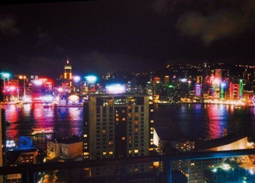 趣味は旅行すること。年2～3回は行きたい！これは香港で撮った写真。<div class=