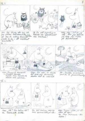 ムーミン75周年展覧会　日本初公開のコミック原画から作者一家の絆まで