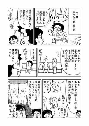 股ずれ下半身デブ解消なるか！ 寝ながらズボラストレッチ「最後のダイエット」挑戦マンガ【新連載】