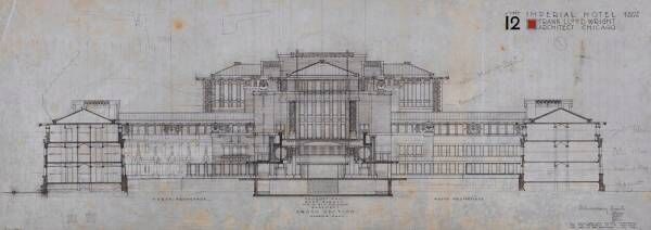 20世紀最高の建築家フランク・ロイド・ライトの回顧展 設計図に描かれた未来とは？