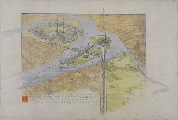 20世紀最高の建築家フランク・ロイド・ライトの回顧展 設計図に描かれた未来とは？