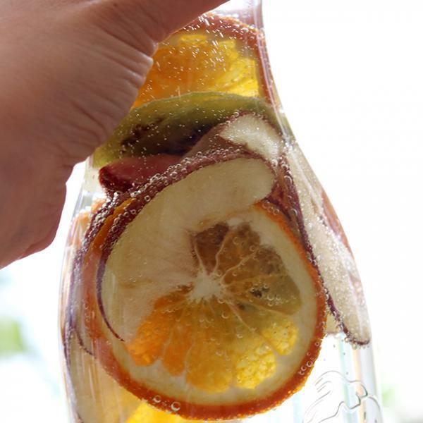 自家製ドライフルーツを使ったフォンダンウォーター