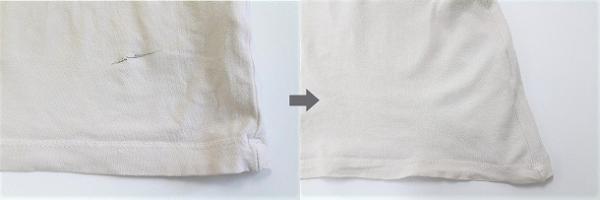 「THE」でできる！　簡単ご自宅シミ抜き教室