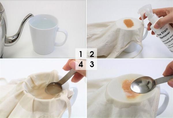 「THE」でできる！　簡単ご自宅シミ抜き教室